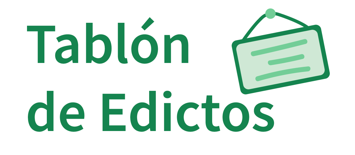 Tablón de Edictos