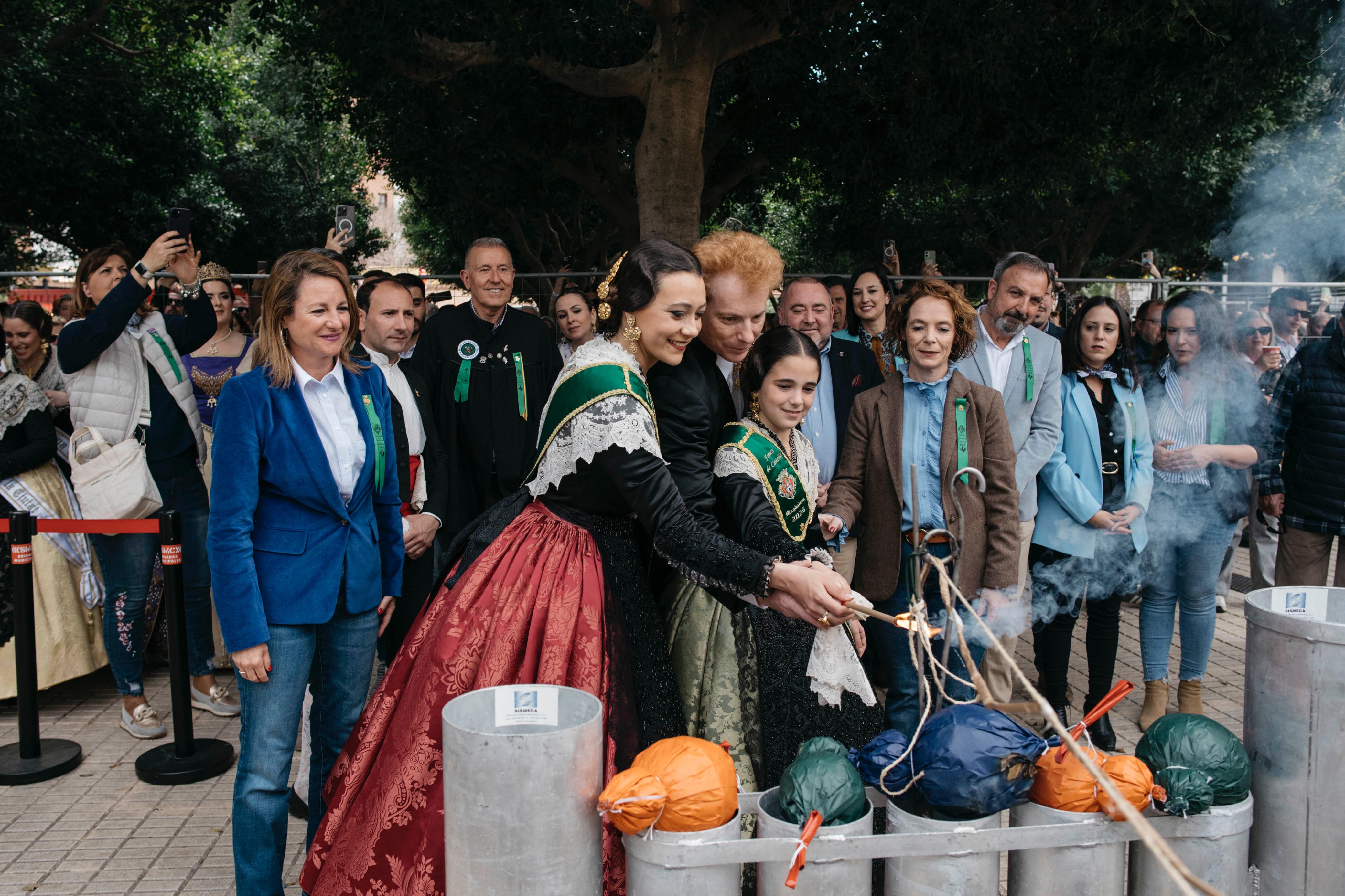 Tercera jornada del XXIX Concurs de Mascletes “Ciutat de Castelló” amb el dispar la pirotècnia Alt Palància