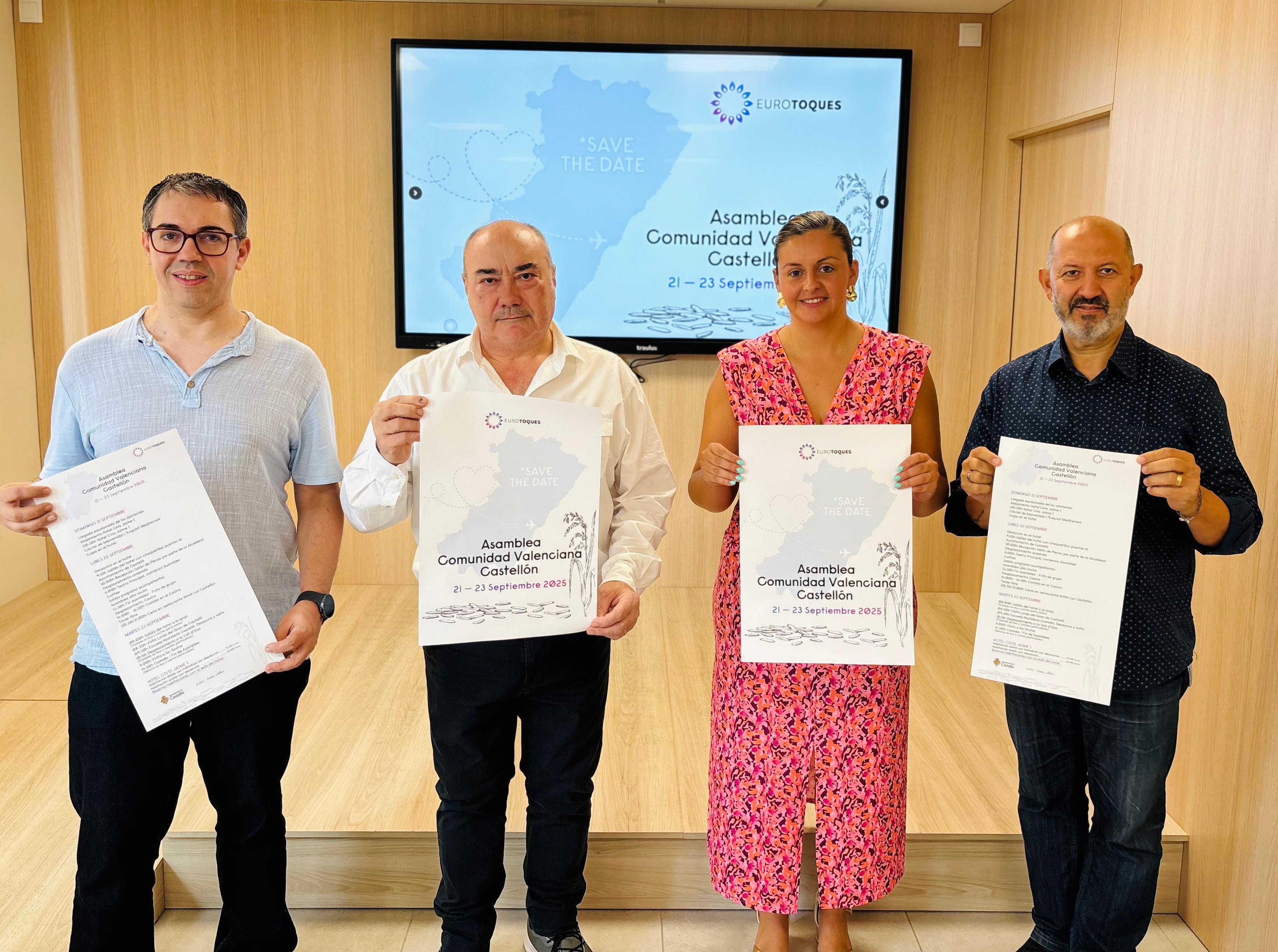 Más de cien cocineros de la Comunidad Valenciana se reunirán en Castellón en la Asamblea de Euro-Toques, posicionando la ciudad como referente gastronómico