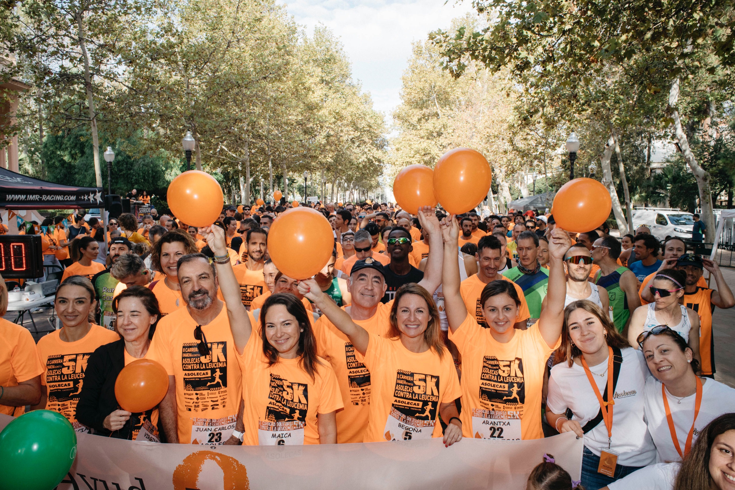 Castelló celebra un matí de solidaritat i esport reunint més de 650 persones en contra de la leucèmia