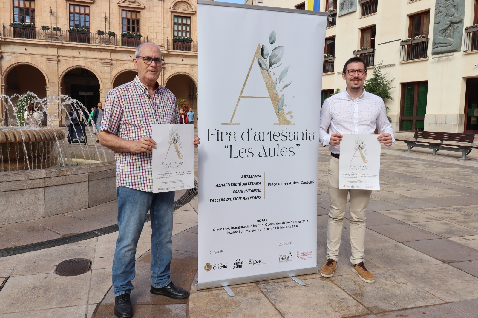 La regidoria de Comerç i Consum presenta la Fira d’artesania “Les Aules” 2023