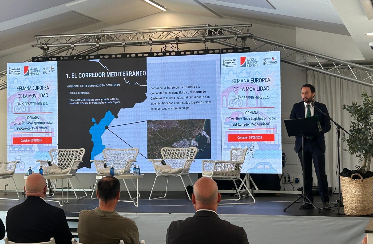 Sergio Toledo reivindica LogistiCS como infraestructura clave para el futuro de Castellón