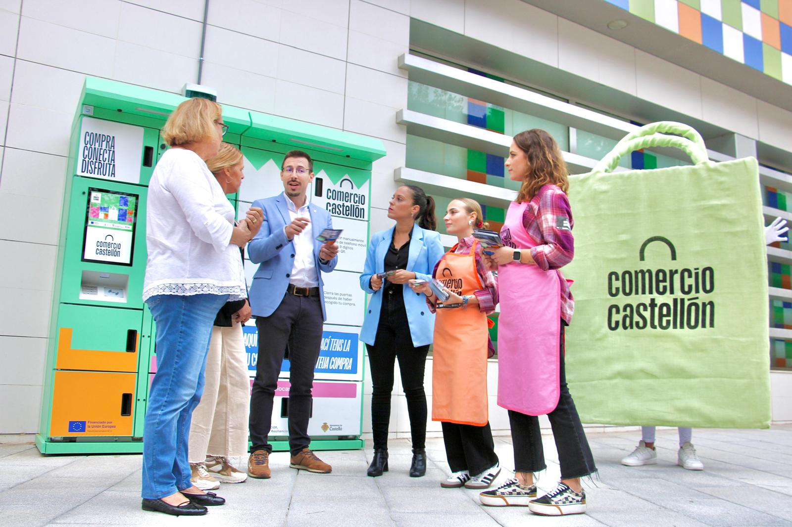 Castelló comença en el Grau la campanya de promoció del Marketplace i les noves taquilles intel·ligents que acostaran els productes frescos dels mercats municipals a tots els racons de la ciutat