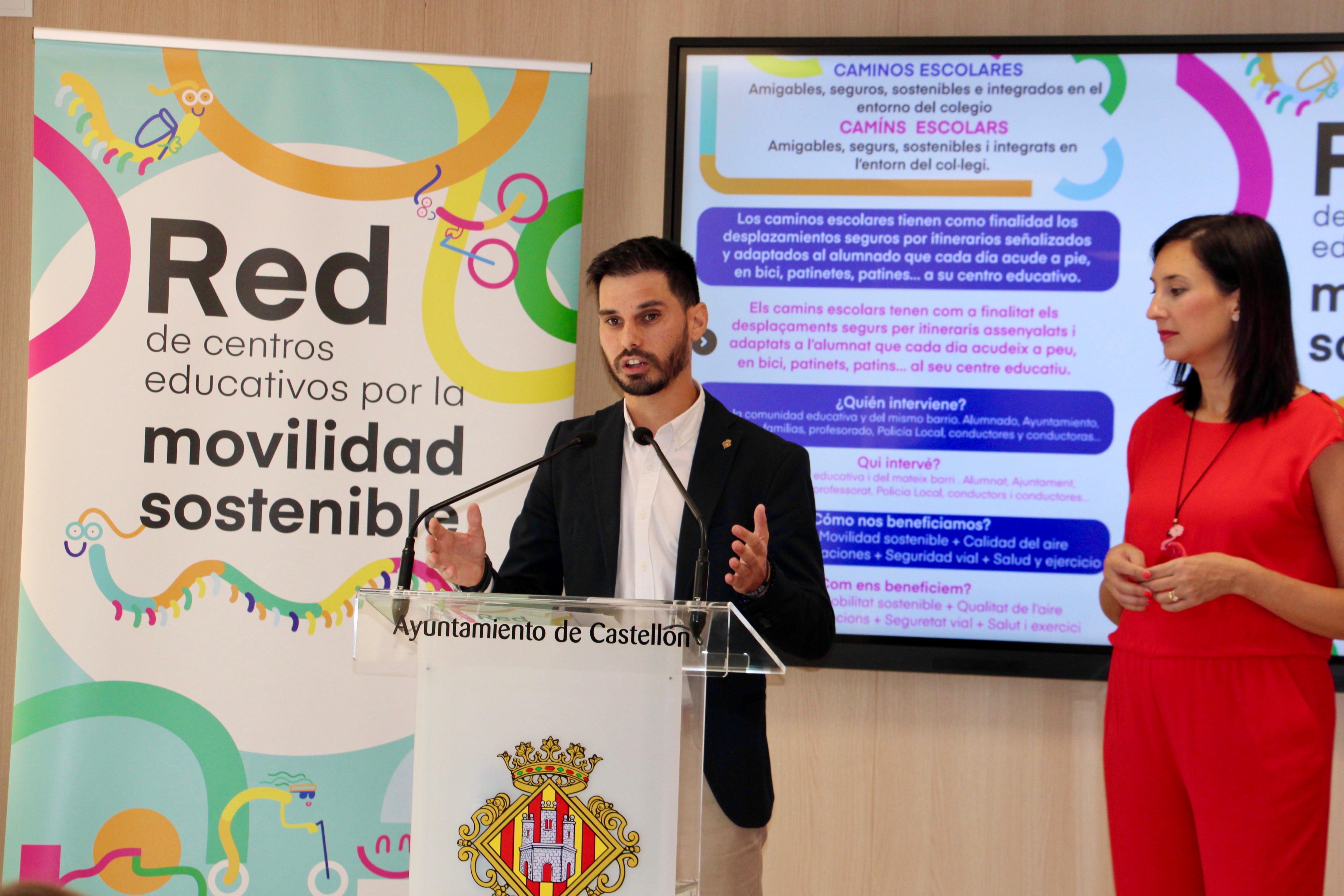 Castellón pone en marcha una nueva Red de Centros Educativos por la Movilidad Sostenible pionera en toda España